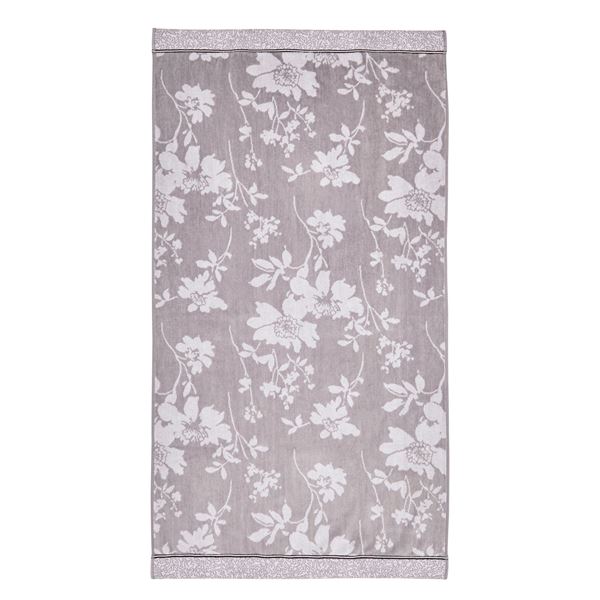 Sefa Towels - White Silver